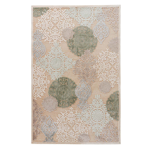 Alternate image 1 for Jaipur Fables Wistful 9' x 12' Area Rug in Ivory/Blue