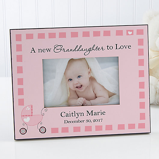 Alternate image 1 for New Grandbaby 4-Inch x 6-Inch Baby Picture Frame