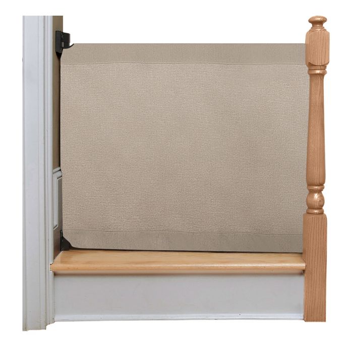 The Stair Barrier Wall To Banister Gate In Khaki Bed Bath Beyond