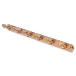 Allied Brass Pipeline Collection 6 Position Tie and Belt Rack