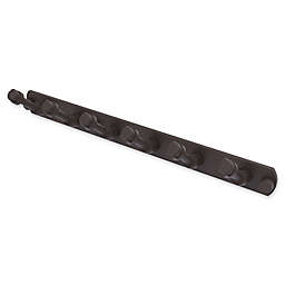 Allied Brass Pipeline Collection 6 Position Tie and Belt Rack in Oil Rubbed Bronze