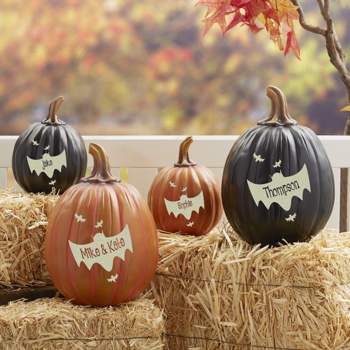 Bat Family Pumpkin | Bed Bath & Beyond