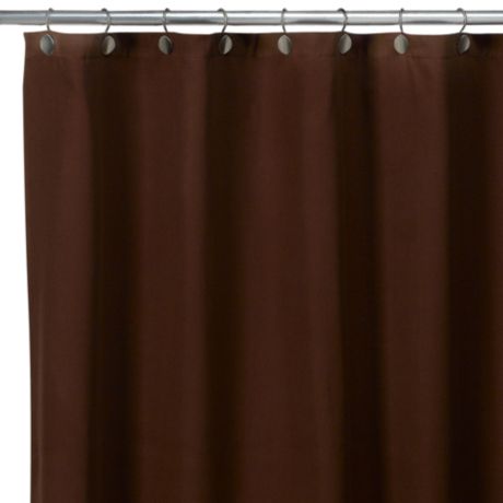 Bamboo Pique Fabric Shower Curtain, Bamboo Fabric Shower Curtain