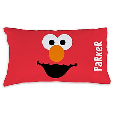 Sesame Street&reg; Elmo Pillowcase in Red. View a larger version of this product image.