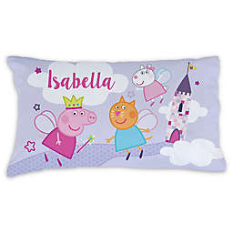 Peppa Pig Castle Pillowcase in Purple