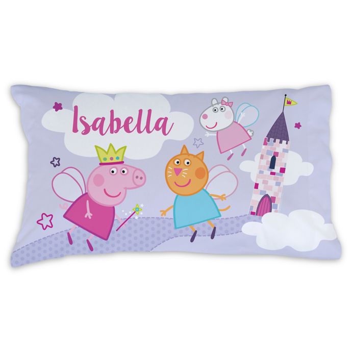 Peppa Pig Castle Pillowcase In Purple Bed Bath Beyond