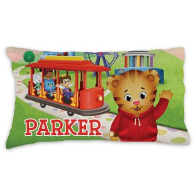 Daniel Tiger Trolley Pillowcase in Green