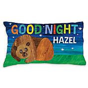 Eric Carle Brown Bear Goodnight Pillowcase in Blue