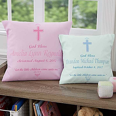 Baptism 18-Inch Throw Pillow. View a larger version of this product image.