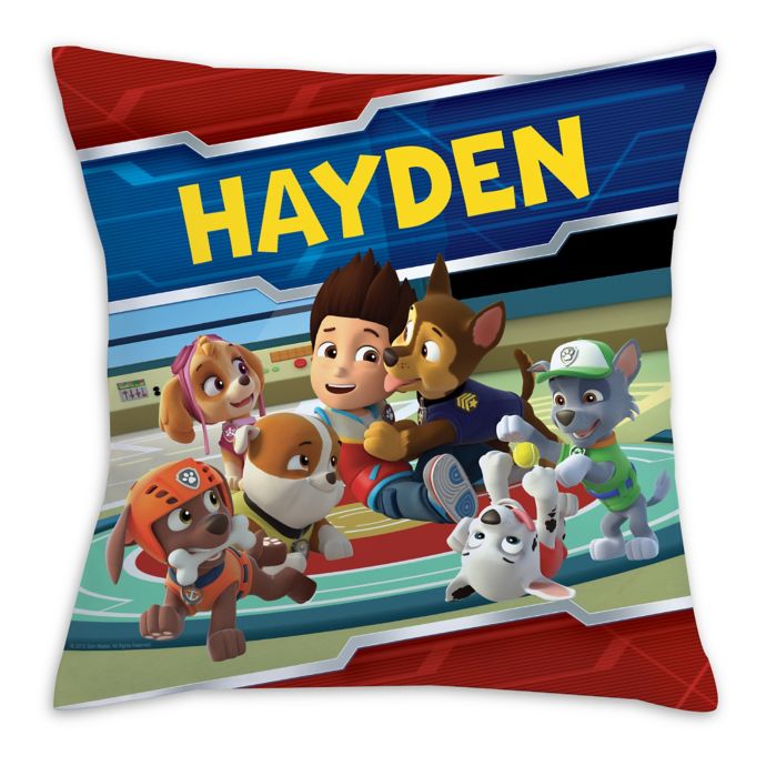 paw patrol puppy pillow