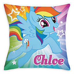 My Little Pony® Rainbow Dash Square Throw Pillow in Blue