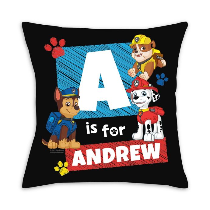 chase paw patrol pillow