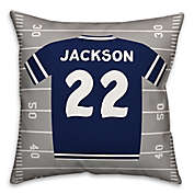 Designs Direct Team Jersey 16-Inch Square Throw Pillow
