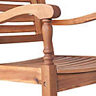 Alternate image 3 for Forest Gate Eagleton Acacia Outdoor Deep Seated Rocking Chair in Brown