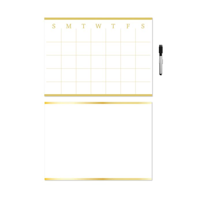 WallPops!® Vogue DryErase Calendar and Message Board Wall Decal Set in