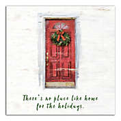 Designs Direct Home for the Holidays 16-Inch x 16-Inch Canvas Wall Art