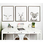 Alternate image 4 for Kate And Laurel Sylvie Koala 18-Inch x 24-Inch Grey Framed Canvas Wall Art