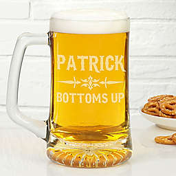 "Raise Your Glass To..." 25 oz. Beer Mug