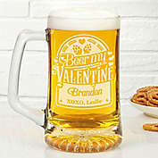 Beer My Valentine 25 oz. Beer Glass