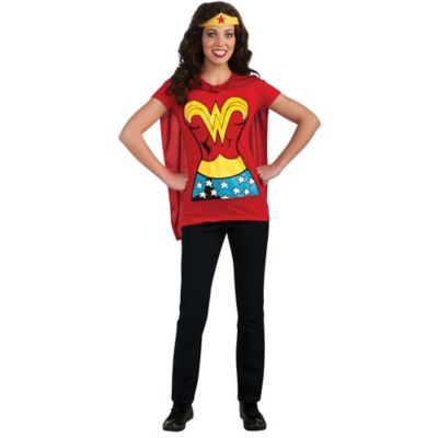 DC Comics Wonder Woman&trade; T-Shirt Halloween Costume Kit