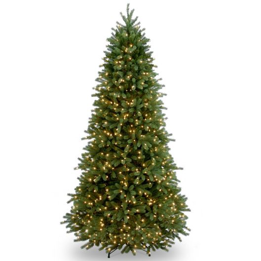 National Tree Company Pre Lit Jersey Fraser Fir Slim Christmas Tree With Clear Lights Bed Bath Beyond