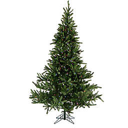 Fraser Hill Farm Foxtail Pine Pre-Lit Artificial Christmas Tree with LED Multi-Color Lights