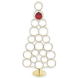 Kurt Adler 42-Inch  Metal Christmas Tree Ornament Rack in Gold