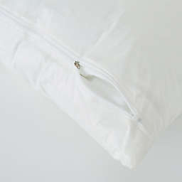 Vinyl Standard Pillow Protector in White (Set of 2)