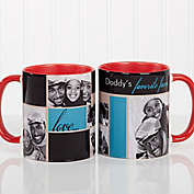 My Favorite Faces 11 oz. Photo Coffee Mug in Red