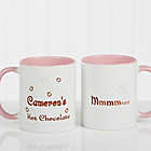 Alternate image 0 for Mmmm...11 oz. Hot Cocoa Mug in Pink