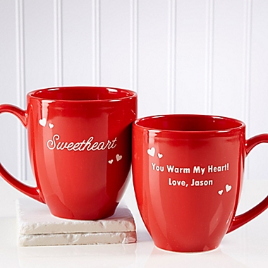 Loving Nickname 14.5 oz. Red Bistro Mug. View a larger version of this product image.
