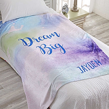 Watercolor50-Inch x 60-Inch Fleece Throw Blanket. View a larger version of this product image.