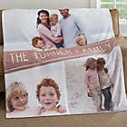 Alternate image 0 for Family Photo Collage 50-Inch x 60-Inch Fleece Throw Blanket