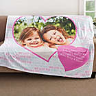 Alternate image 0 for Love You This Much 50-Inch x 60-Inch Fleece Throw Blanket