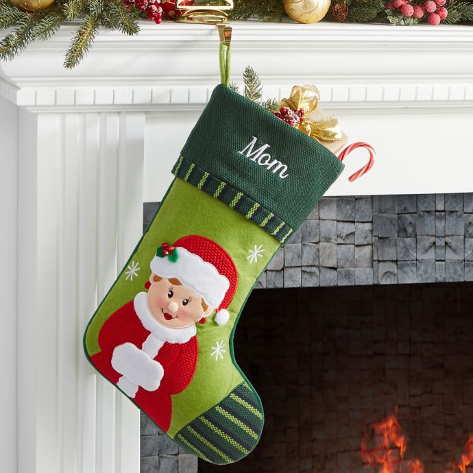 Christmas Family Mrs Claus Christmas Stocking Bed Bath Beyond