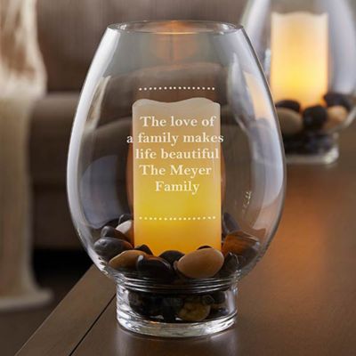 personalized wedding candle holders