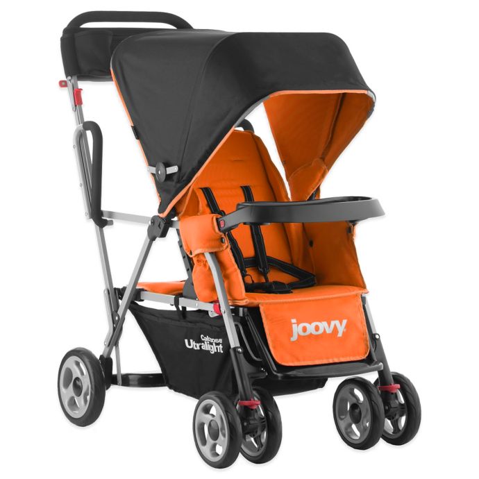 double twin pushchair pram