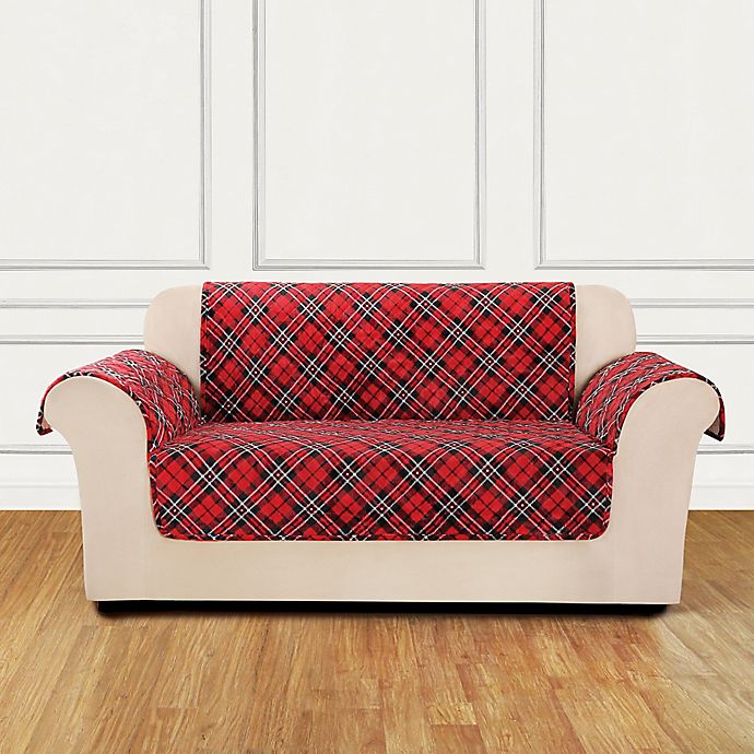 Alternate image 1 for Sure Fit® Holiday Furniture Cover Collection