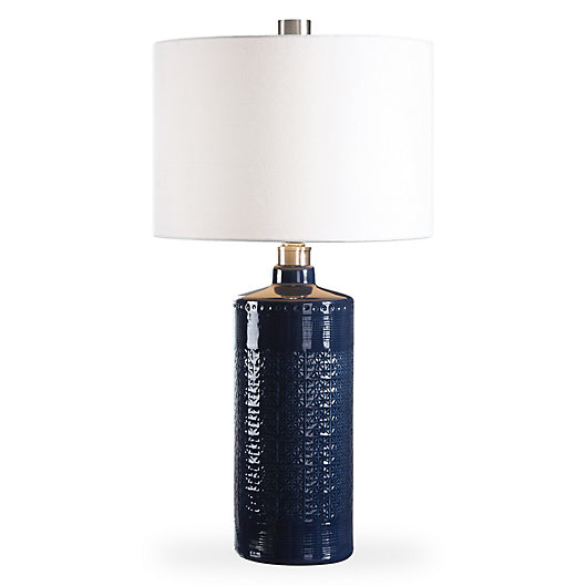 Alternate image 1 for Uttermost Thalia Table Lamp in Royal Blue