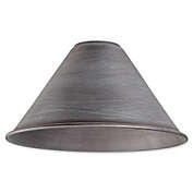 ELK Lighting Iron Pipe Optional Cone Shade in Weathered Zinc