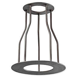ELK Lighting Iron Pipe Optional Cage Shade in Weathered Zinc