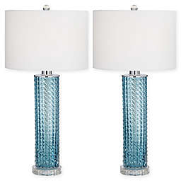 Pacific Coast® Lighting Renzo Table Lamps in Sea Blue (Set of 2)