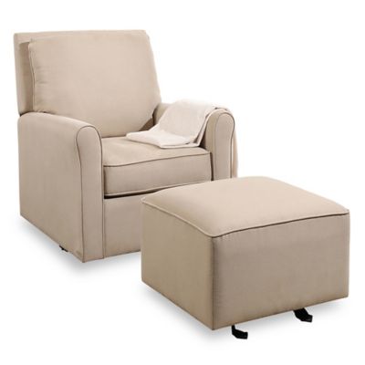 paxton glider and ottoman set