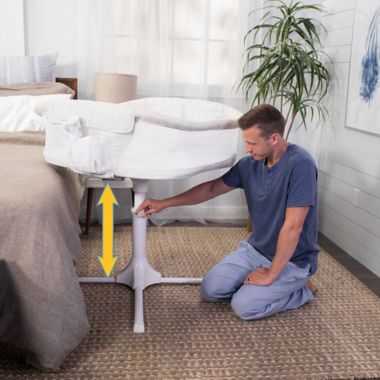 HALO&reg; Bassinest&reg; Twin Sleeper in Sand Circles. View a larger version of this product image.