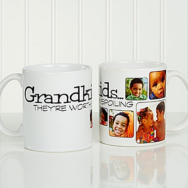 They&#39;re Worth Spoiling 11 oz. Coffee Mug in White. View a larger version of this product image.