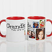 They&#39;re Worth Spoiling 11 oz. Coffee Mug in White/Red