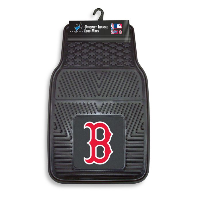 Mlb Boston Red Sox Vinyl Car Mats Set Of 2 Bed Bath And Beyond