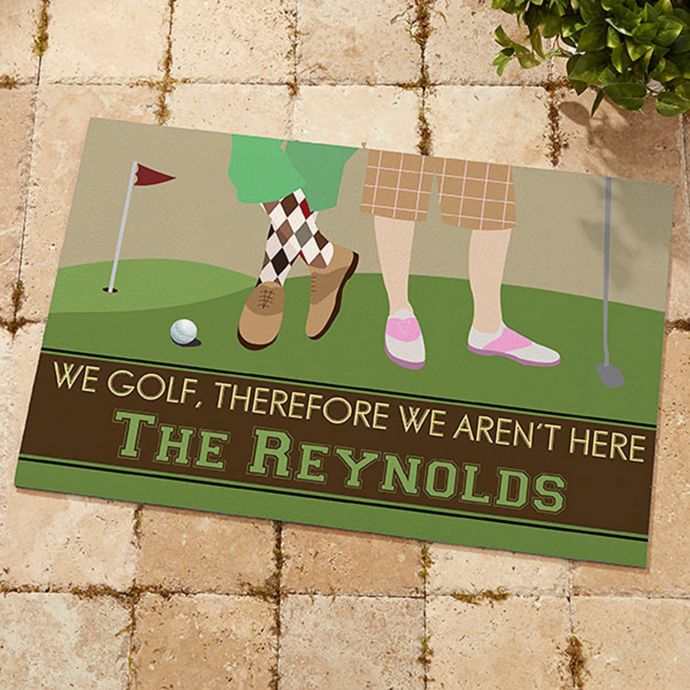 Gone Golfing Door Mat Bed Bath Beyond