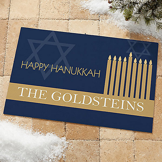 Alternate image 1 for Hanukkah Door Mat