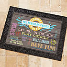 Alternate image 1 for Summer Rules 20-Inch x 35-Inch Door Mat
